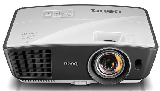 BenQ W770ST Short throw projector 2500 ANSI lumens DLP WXGA (1280x720) 3D Black, White