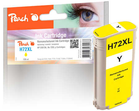 Peach PI300-694 ink cartridge 1 pc(s) Compatible Yellow