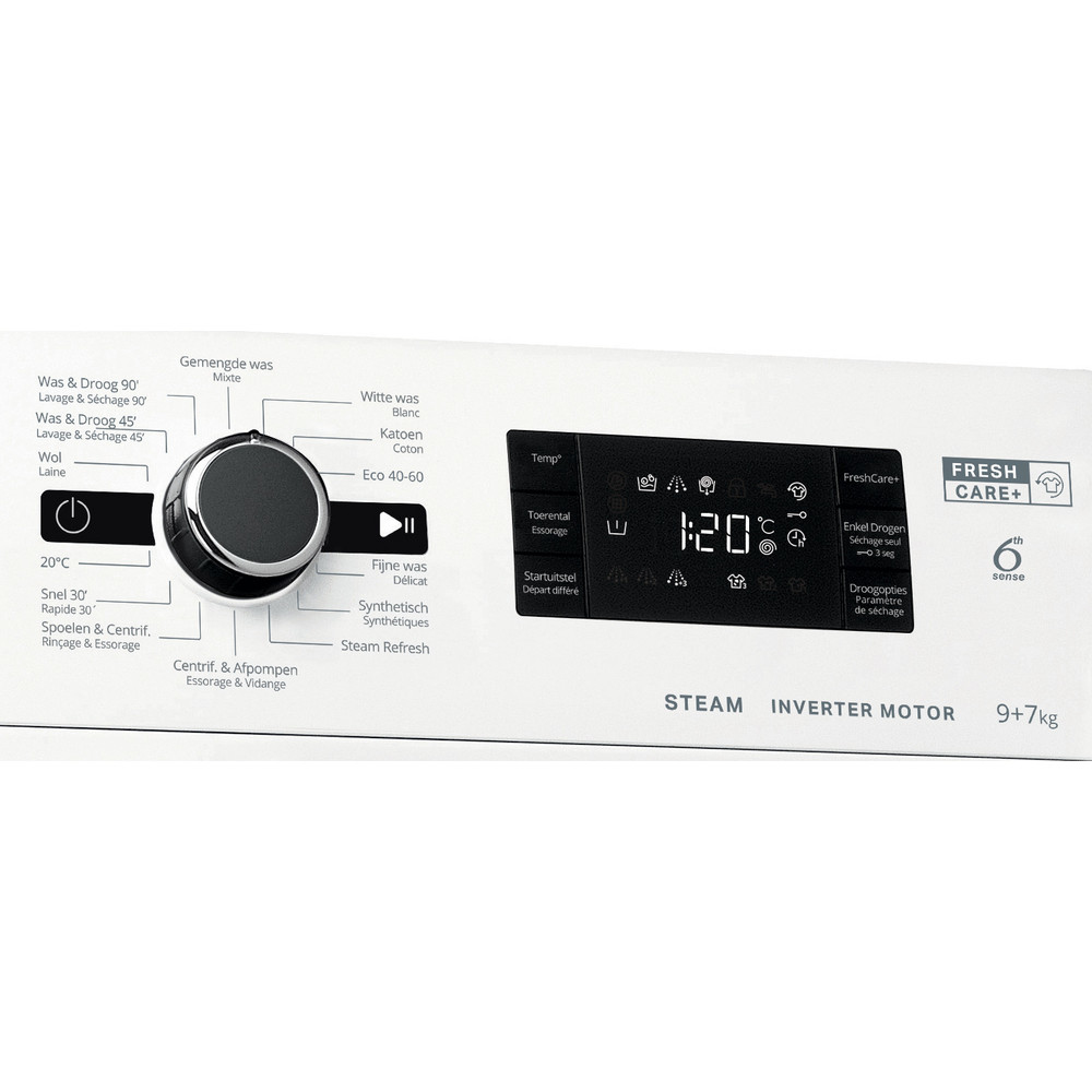 Whirlpool FWDGBE97682EWBCVN washer dryer Freestanding Front-load White – image 3