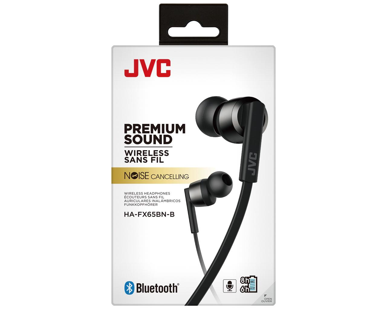 JVC HA-FX65BN-B Headphones Wireless Neck-band Calls/Music Micro USB Bluetooth Black – image 7