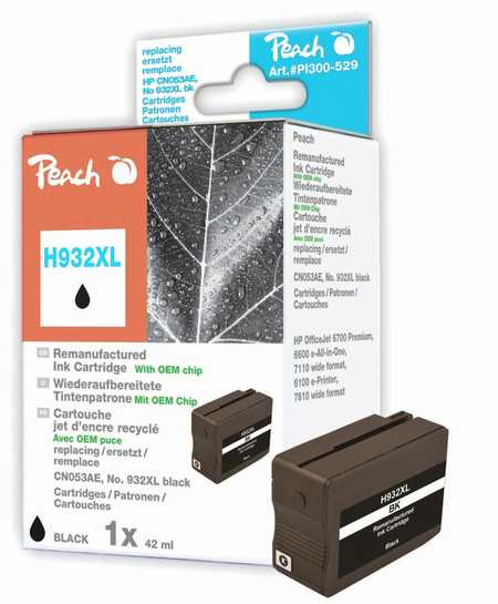 Peach 319108 ink cartridge 1 pc(s) Black