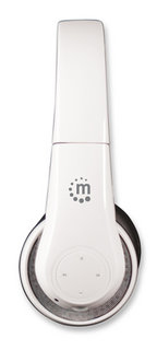 Manhattan Flyte Headset Wireless Head-band Bluetooth White – image 2