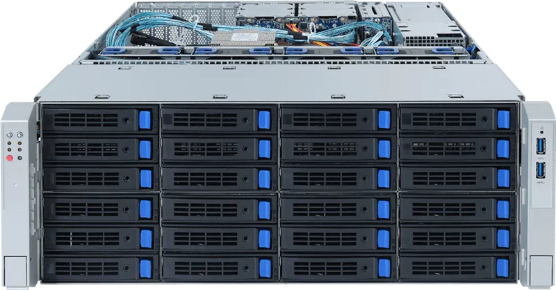 GIGABYTE S452-Z30 LGA 4094 Rack (4U) Black, Steel – image 2
