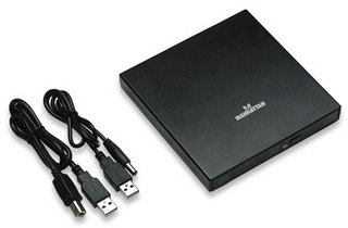 Manhattan 179966 optical disc drive DVD±R/RW Black – image 2