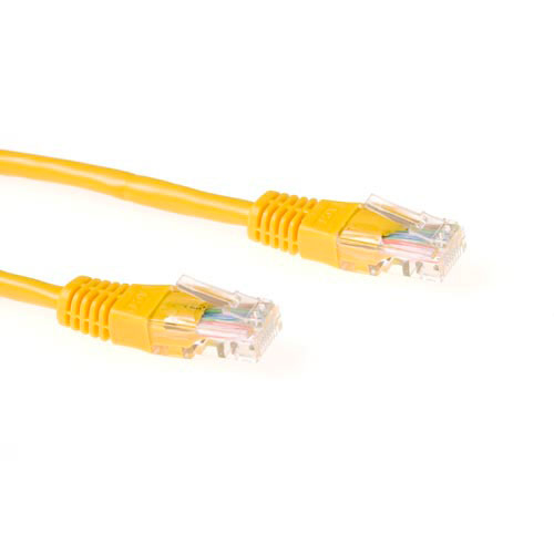 ACT IB8807 cavo di rete Giallo 7 m Cat6
