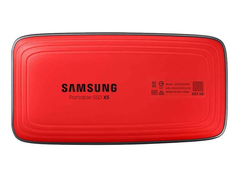 Samsung X5 Thunderbolt technology 1 TB USB Type-C Black, Red, Silver image 7