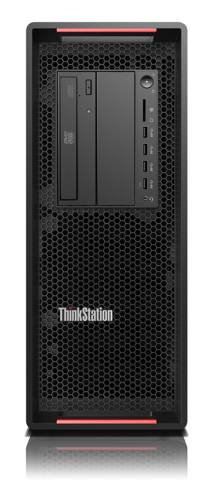 Lenovo ThinkStation P720 Intel Xeon Silver 4216 64 GB DDR4-SDRAM 3 TB HDD+SSD NVIDIA Quadro RTX 4000 Windows 10 Pro for Workstations Tower Workstation Black image 2