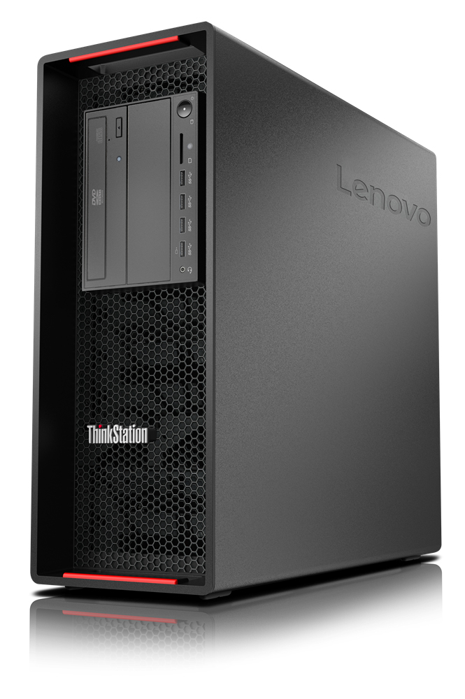 Lenovo ThinkStation P720 Intel Xeon Silver 4216 64 GB DDR4-SDRAM 3 TB HDD+SSD NVIDIA Quadro RTX 4000 Windows 10 Pro for Workstations Tower Workstation Black image 4