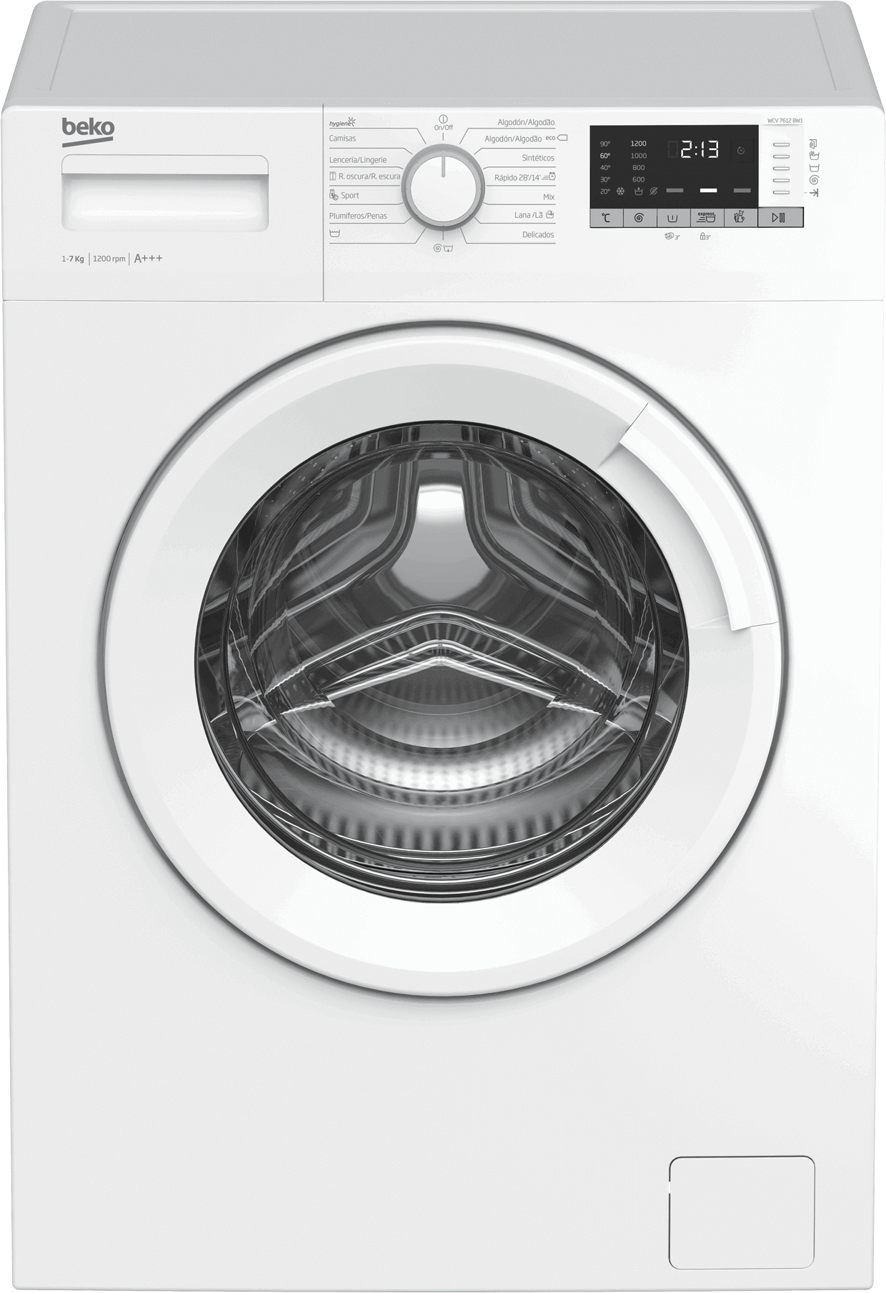 Beko WCV7612BW1 — vue 1 sur 7