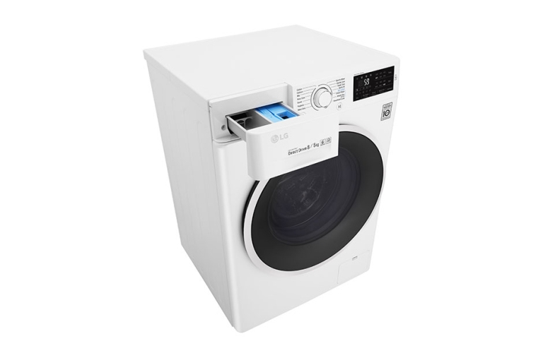 LG F4J6TM0W washer dryer Freestanding Front-load White – image 8