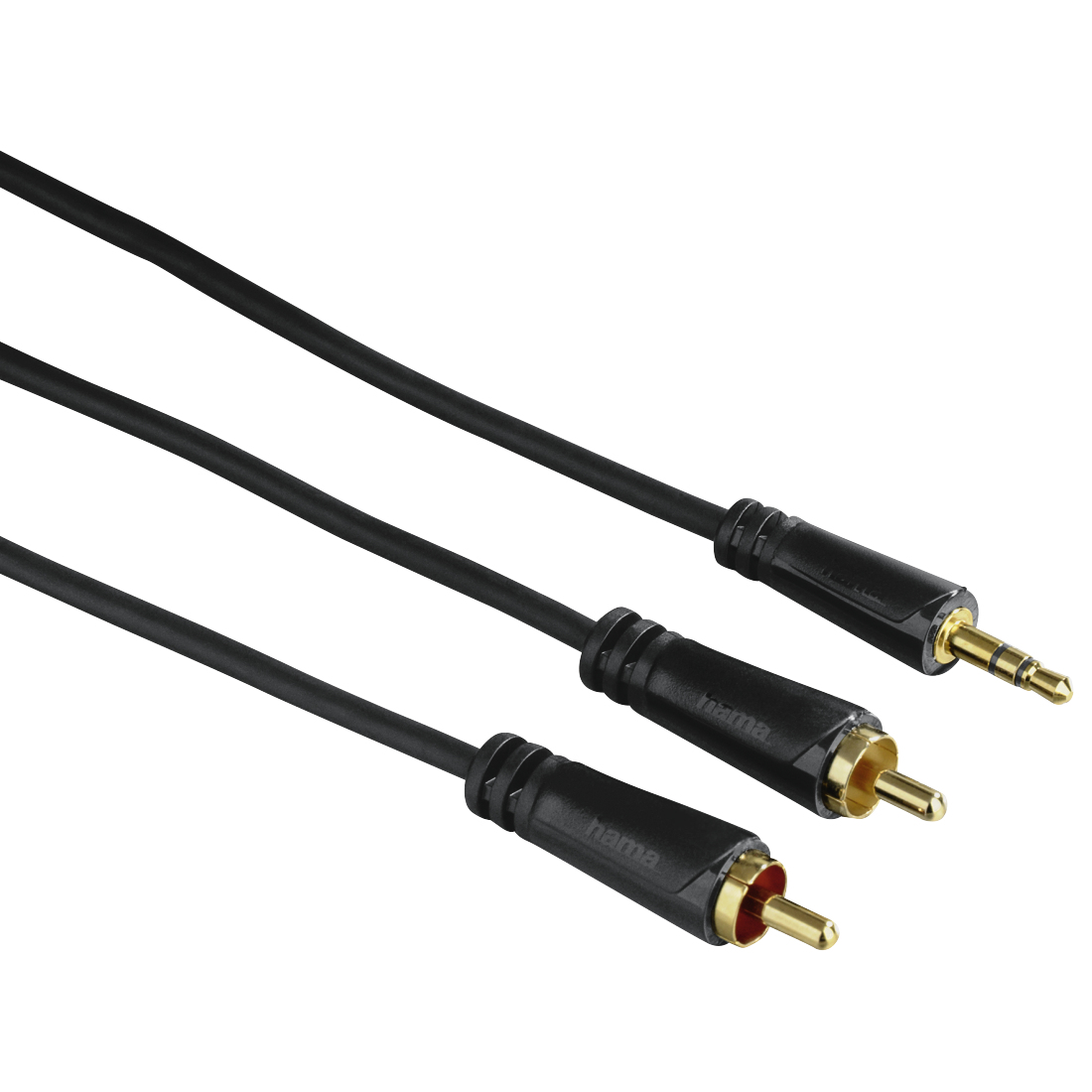 Hama 00122298 cavo audio 15 m 3.5mm 2 x RCA Nero