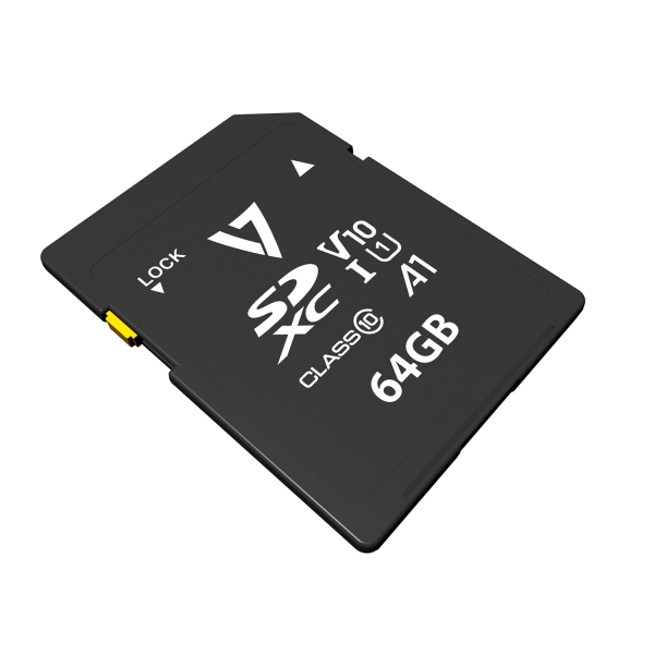 V7 VPSD64GV10U1 flashminne 64 GB SDXC Klass 10