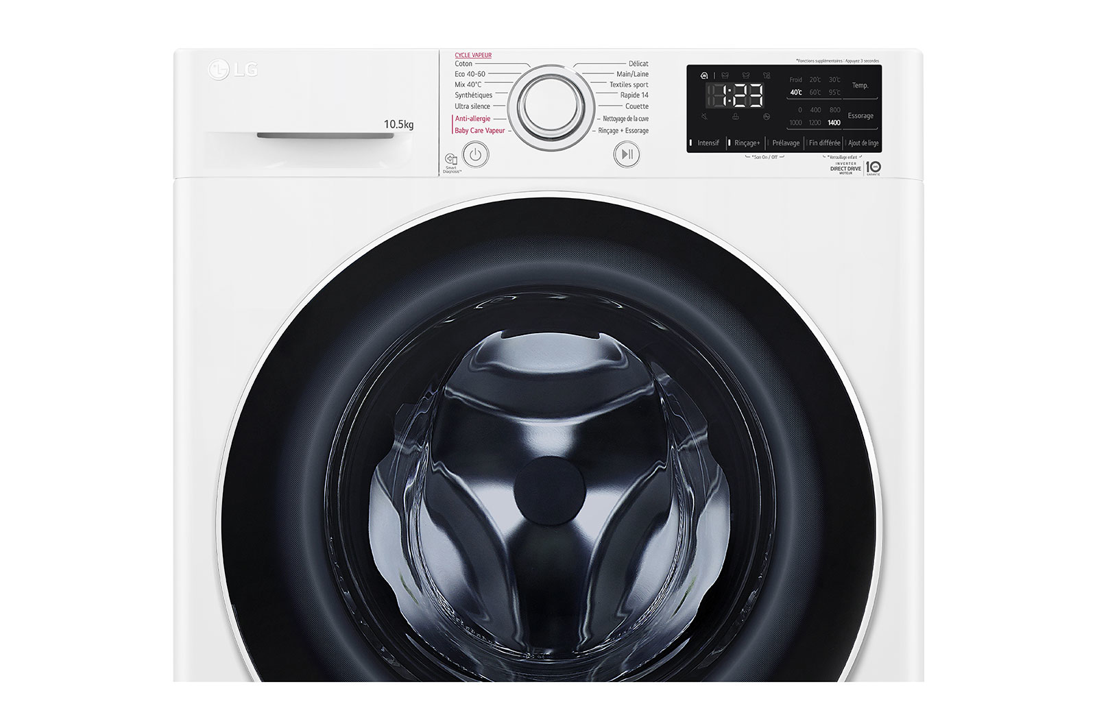 LG F14V30WHS washing machine Front-load – image 4