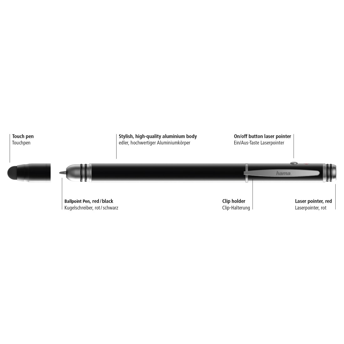 Hama 00123527 stylus pen Black – image 4