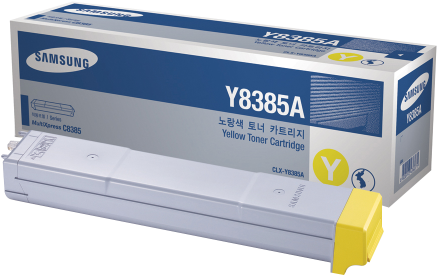 HP Samsung CLX-Y8385A Yellow Toner Cartridge – image 2