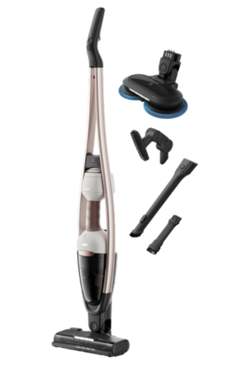 Electrolux ES62P25WET stick vacuum/electric broom Battery Wet Cyclonic Bagless Grey, White 2.5 Ah – image 3