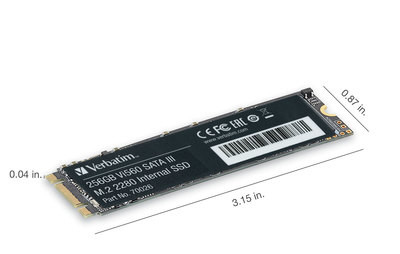 Verbatim Vi560 256 GB M.2 Serial ATA III 3D NAND image 2
