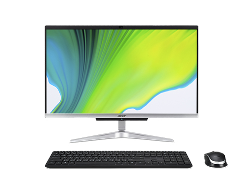 Acer Aspire C24-963 I5526 Intel® Core™ i5 i5-1035G1 60.5 cm (23.8″) 1920 x 1080 pixels All-in-One PC 8 GB DDR4-SDRAM 512 GB SSD Windows 10 Home Wi-Fi 5 (802.11ac) Black, Silver image 8