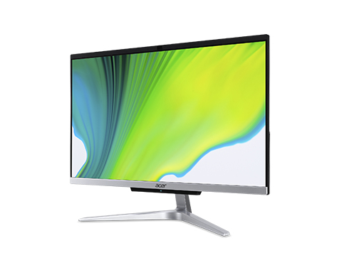 Acer Aspire C24-963 I5526 Intel® Core™ i5 i5-1035G1 60.5 cm (23.8″) 1920 x 1080 pixels All-in-One PC 8 GB DDR4-SDRAM 512 GB SSD Windows 10 Home Wi-Fi 5 (802.11ac) Black, Silver image 3