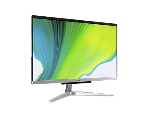 Acer Aspire C24-963 I5526 Intel® Core™ i5 i5-1035G1 60.5 cm (23.8″) 1920 x 1080 pixels All-in-One PC 8 GB DDR4-SDRAM 512 GB SSD Windows 10 Home Wi-Fi 5 (802.11ac) Black, Silver image 2