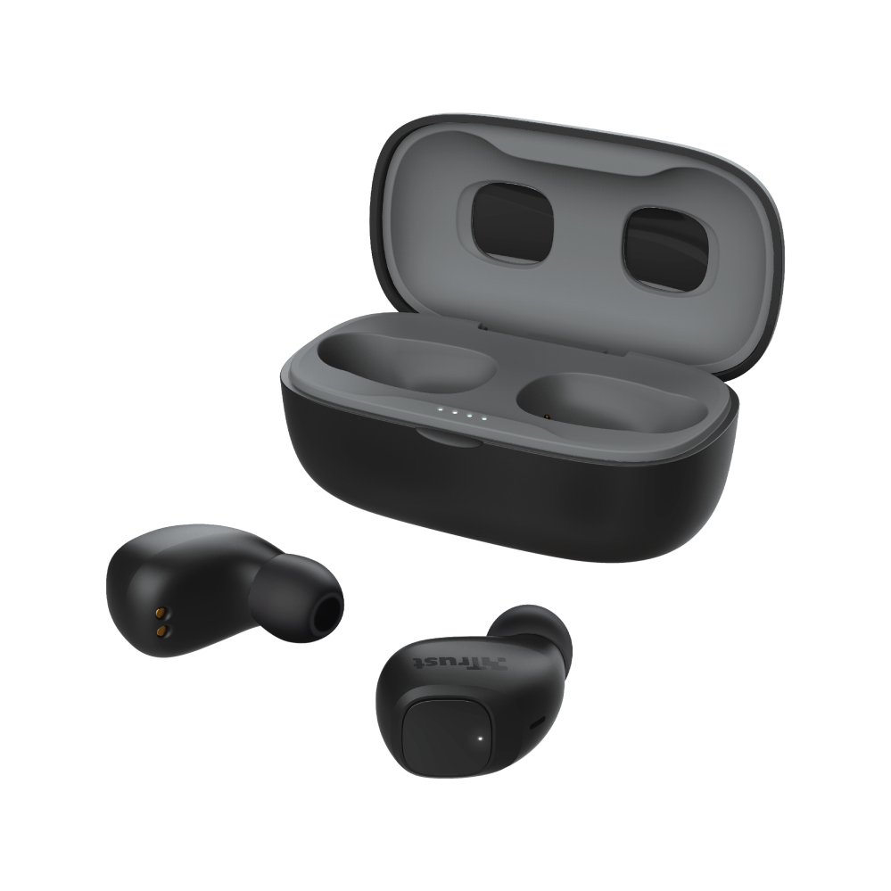 Trust Nika Compact Headset True Wireless Stereo (TWS) In-ear Calls/Music Bluetooth Black image 2