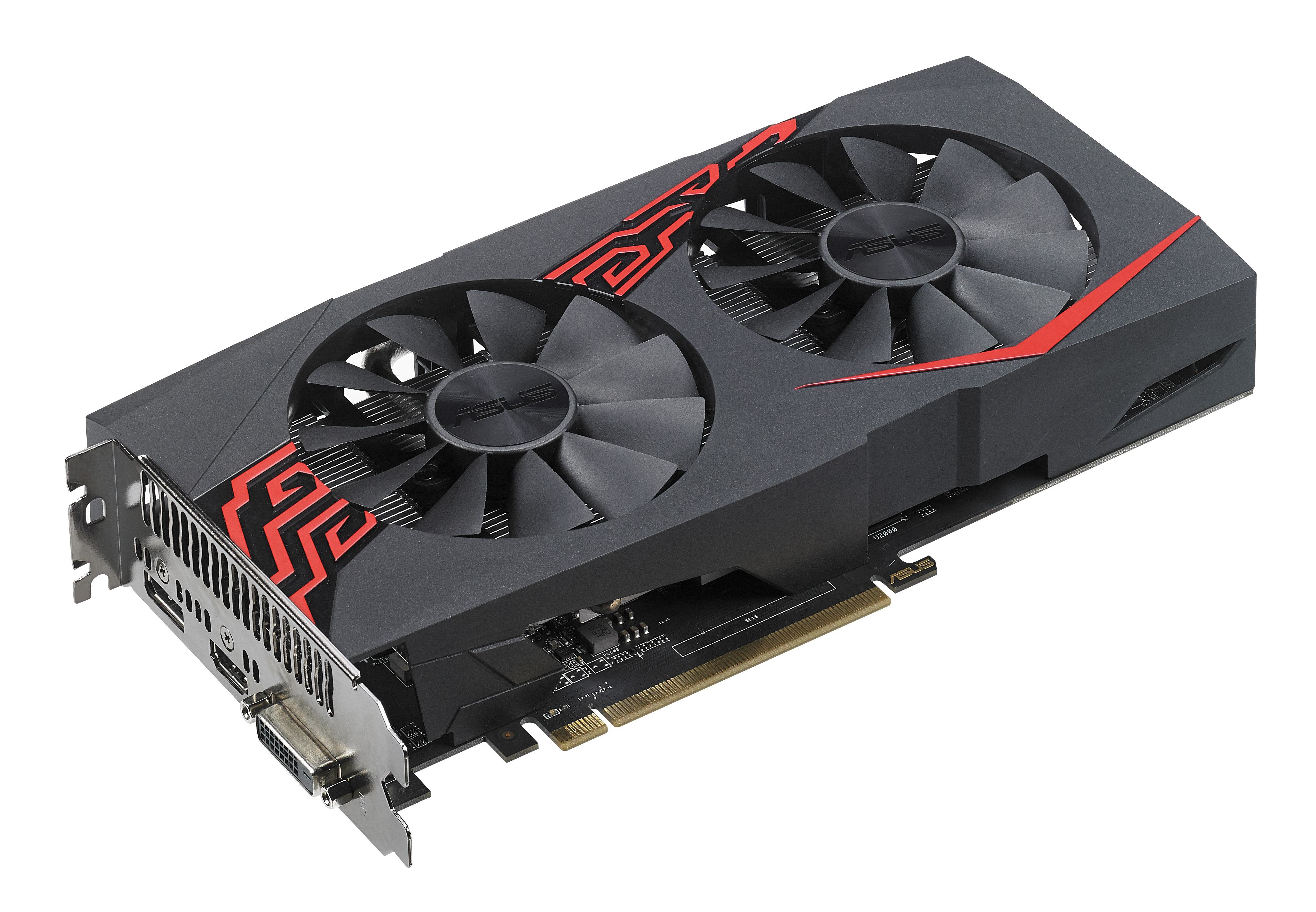 Specs ASUS EX-RX570-4G graphics card AMD Radeon RX 570 4 GB