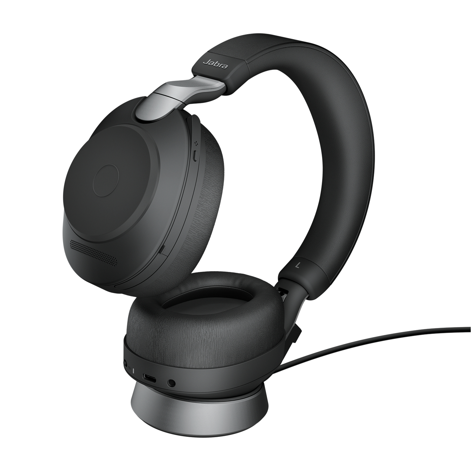 Diadema Jabra Evolve2 85 UC Stereo - Inalámbrico - Bluetooth - 3.5mm - USB-C - Negro - 28599-989-889 Diadema Jabra Evolve2 85 UC Stereo - Inalámbrico - Bluetooth - 3.5mm - USB-C - Negro - 28599-989-889