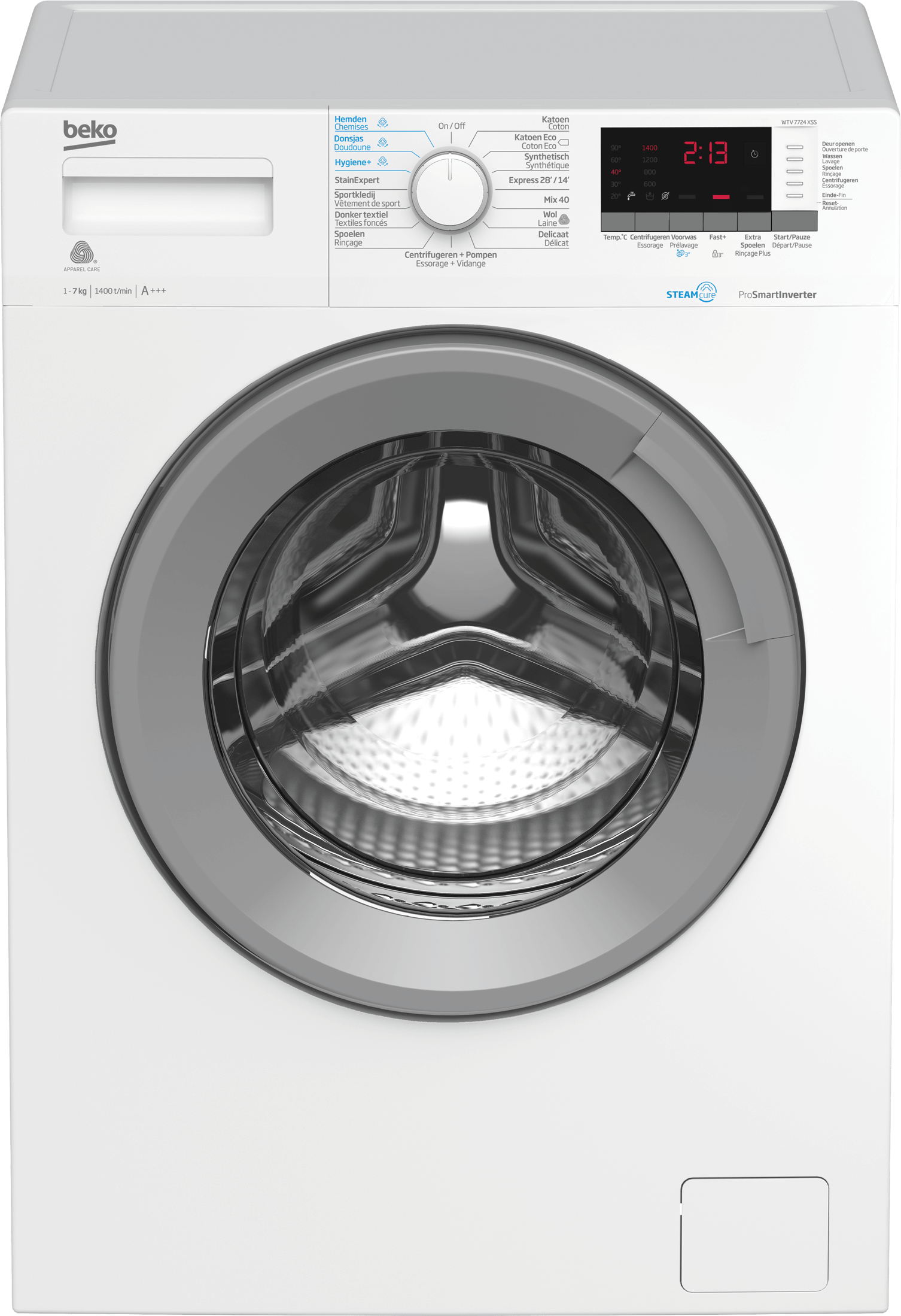Beko WTV 7724 XSS — vue 1 sur 6