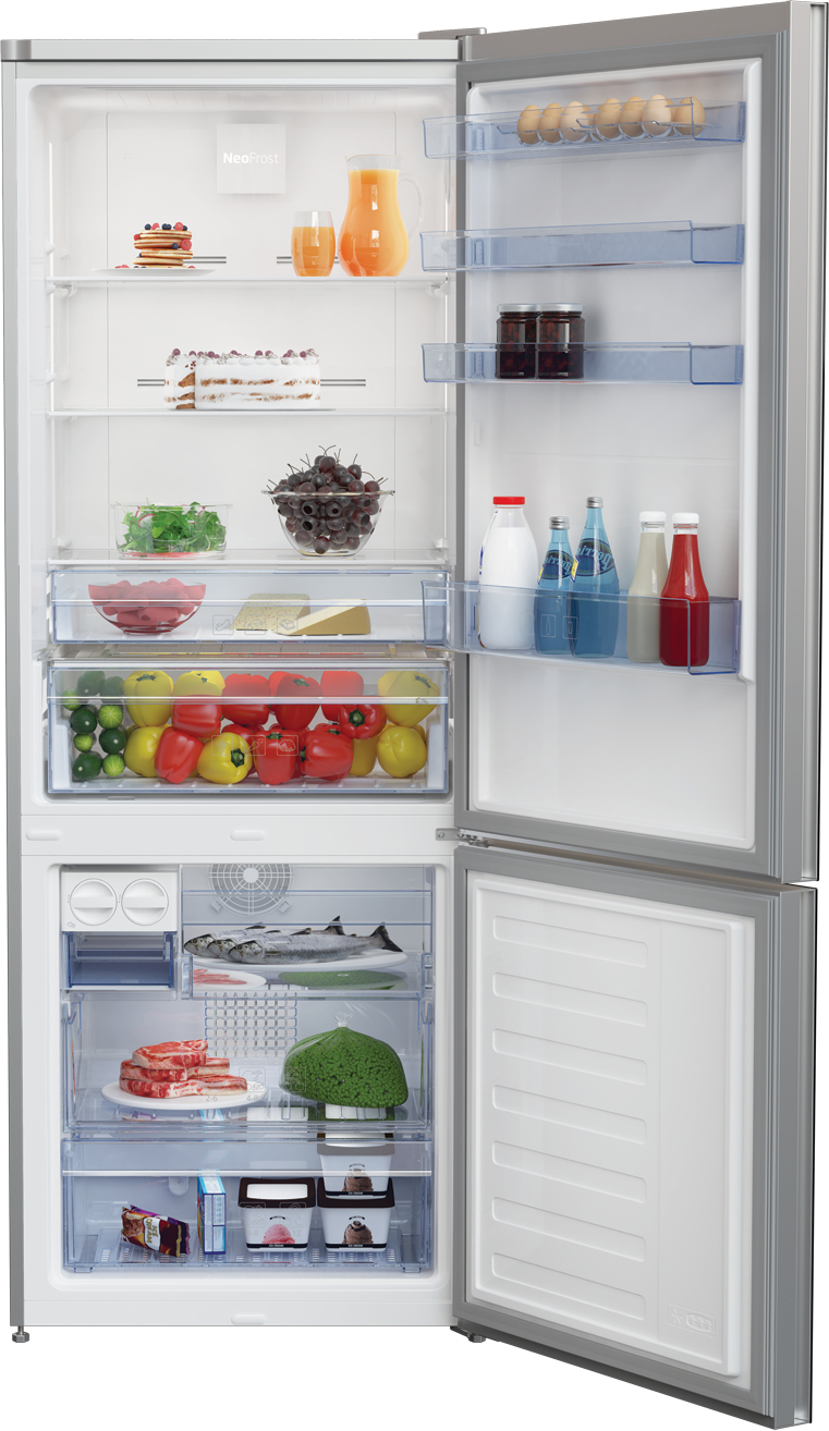 Beko RCNE520E20ZGB fridge-freezer Freestanding – image 2