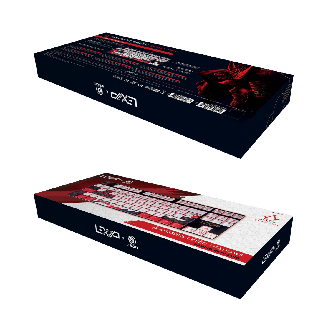 Lexip UBXLXKB0003 keyboard Gaming USB QWERTZ Multicolour – image 3
