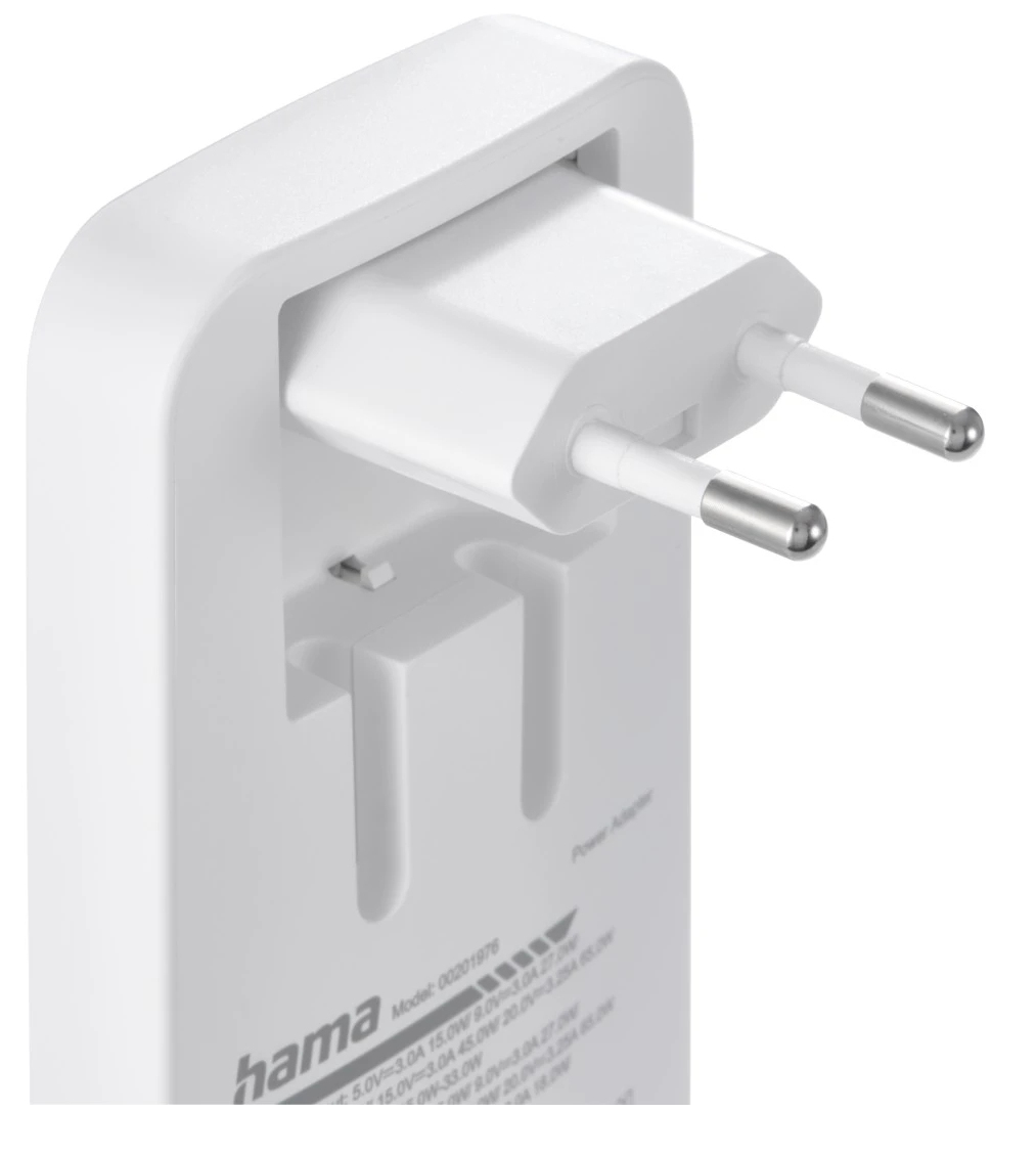 Hama 00200020 mobile device charger Headset, Laptop, Portable gaming console, Power bank, Smartphone, Tablet White AC Fast charging Indoor – image 7