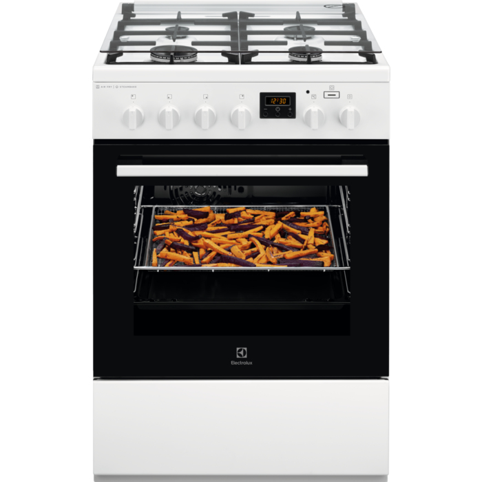 Electrolux LKK660200W Freestanding cooker Electric/Gas Gas White
