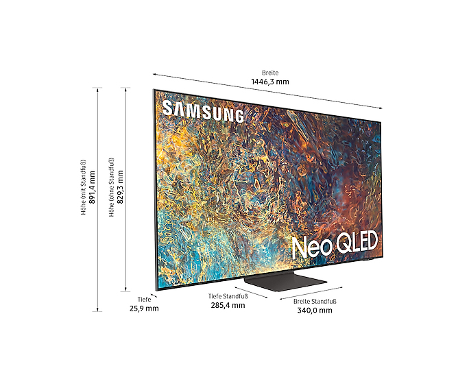 Samsung Q72A 165.1 cm (65") 4K Ultra HD Smart TV Wi-Fi Grey – image 7