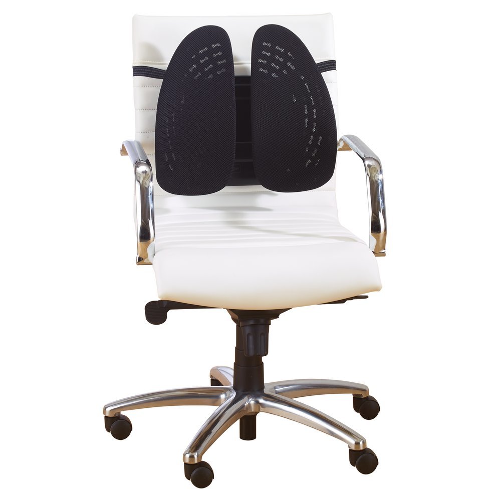 Resim Kensington SmartFit® Conform™ Sırt Desteği - Siyah Kumaş