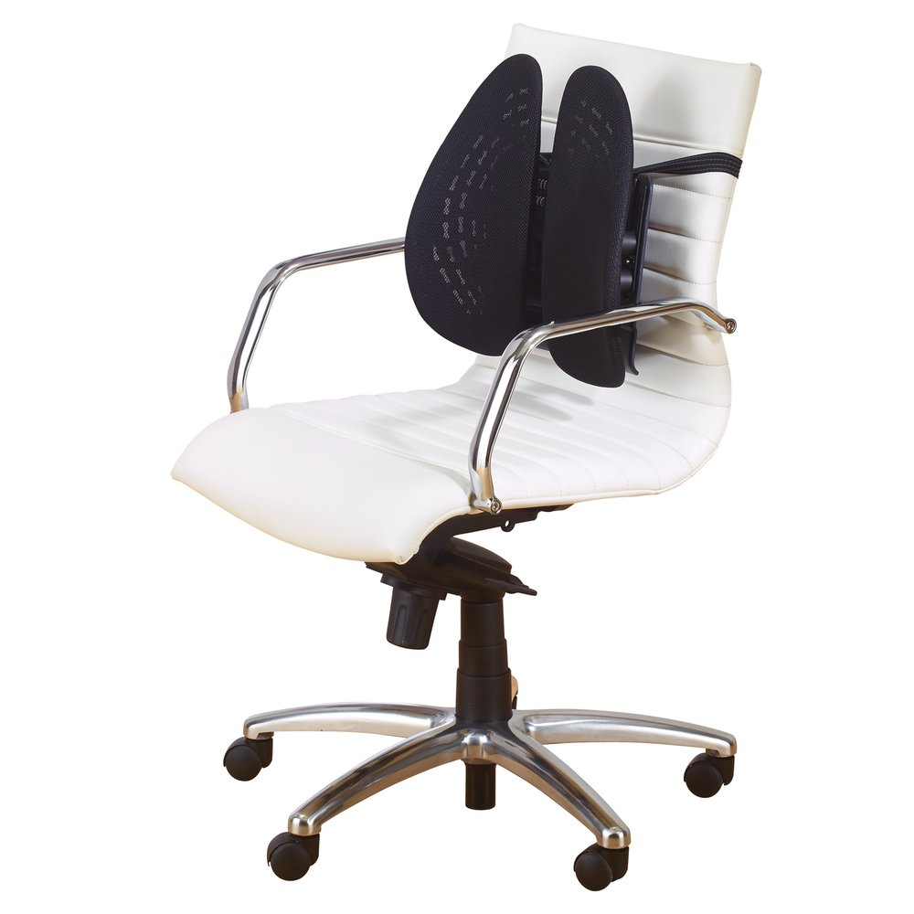 Resim Kensington SmartFit® Conform™ Sırt Desteği - Siyah Kumaş