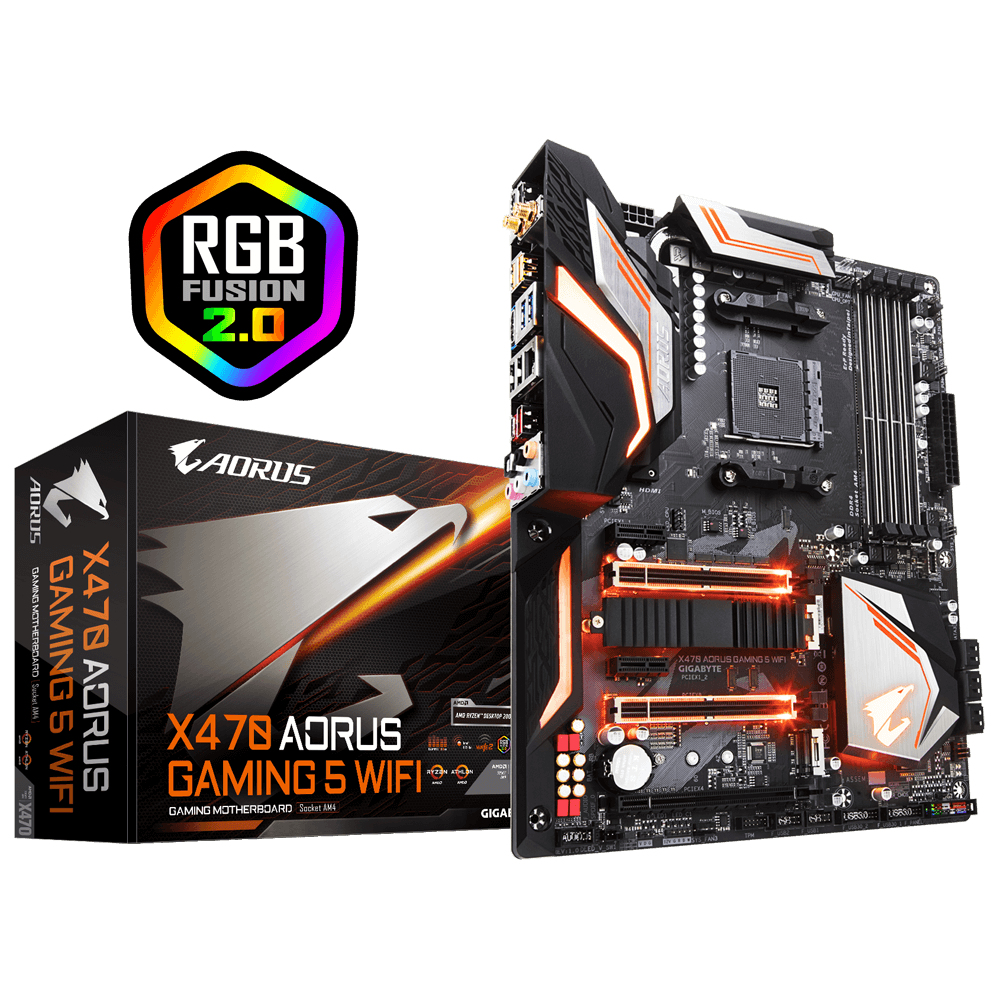 GIGABYTE X470 AORUS GAMING 5 WIFI (rev. 1.0) – image 2