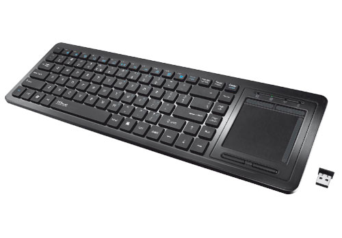 Trust 18486 keyboard RF Wireless Black