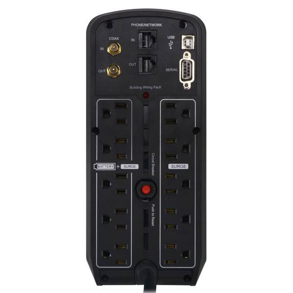CyberPower CP850PFCLCD uninterruptible power supply (UPS) Line-Interactive 0.85 kVA – image 4