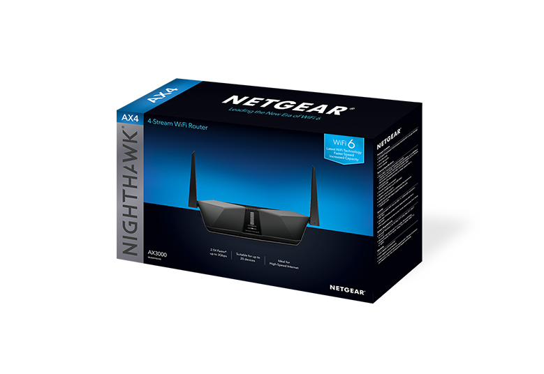 NETGEAR Nighthawk RAX40 wireless router Gigabit Ethernet Dual-band (2.4 GHz – image 5