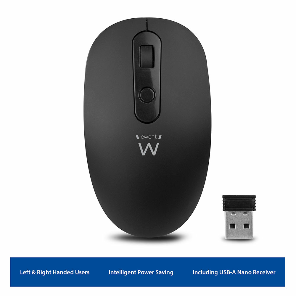 Ewent EW3222 mouse Office Ambidextrous RF Wireless Optical 1200 DPI – image 3