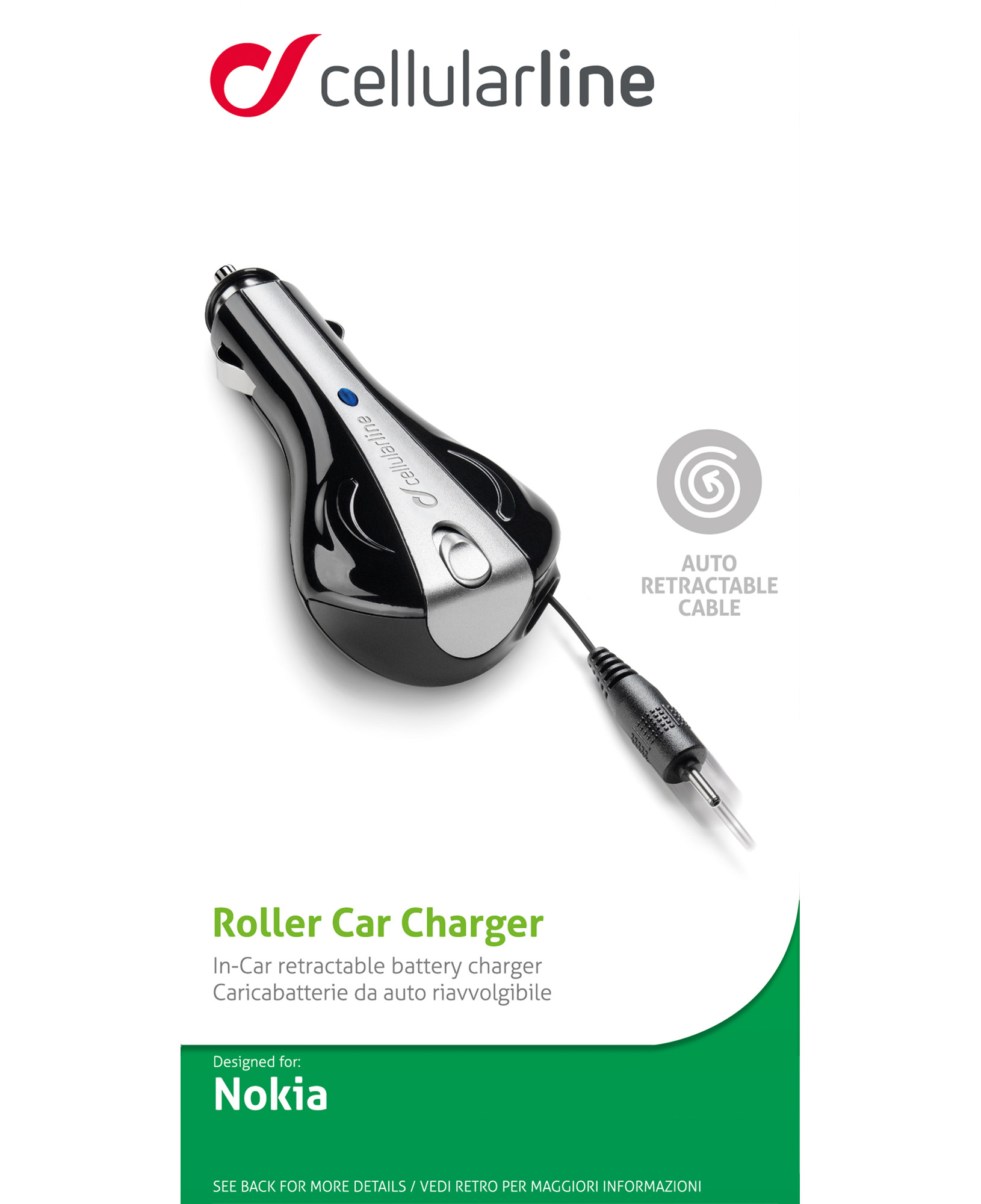 Cellularline CBRAR6101 Roller Car Charger – image 2