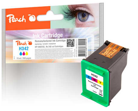 Peach PI300-146 ink cartridge Cyan, Magenta, Yellow