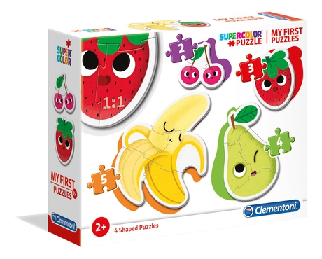 Clementoni My First Puzzles Pusle 3 tk Toit ja joogid