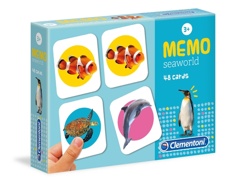 Clementoni Memo Seaworld Gra planszowa Nauka