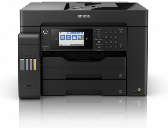 Multifuncional Epson EcoTank L15150 - 25ppm Negro - 12ppm Color - Tinta Continua - USB - RJ-45 - Wi-Fi - Duplex - C11CH72301