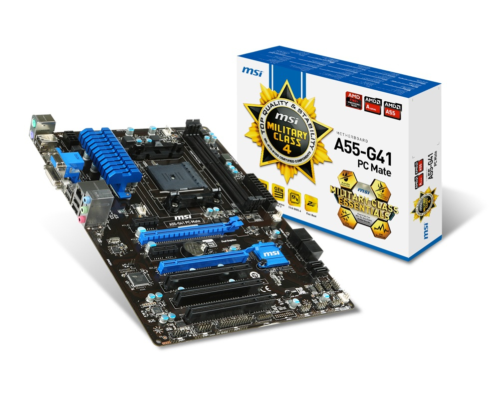 MSI A55-G41 PC Mate – image 5