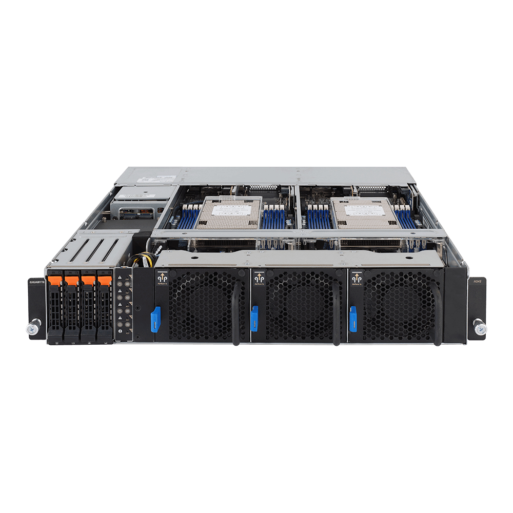 GIGABYTE H242-Z10 Socket TR4 Rack (2U) Black – image 3