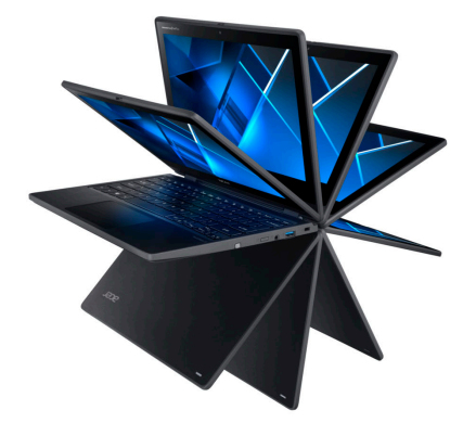 Acer TravelMate Spin B3 B311RN-31 TMB311RN-31-P5KK 29,5 cm (11,6 Zoll) Touchscreen 2 in 1 Notebook - Full HD - 1920 x 1080
