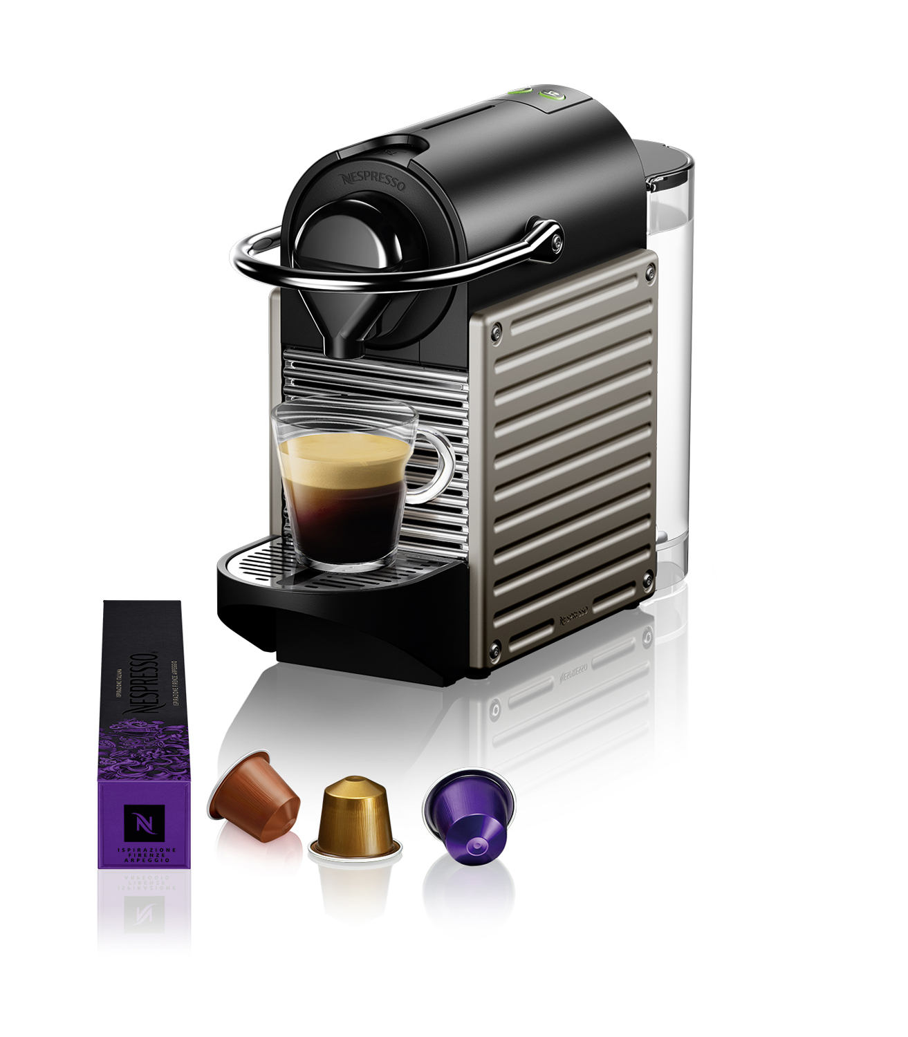 Product datasheet Krups Nespresso XN304 Fully-auto Capsule coffee machine  0.7 L Coffee Makers (XN304T10)