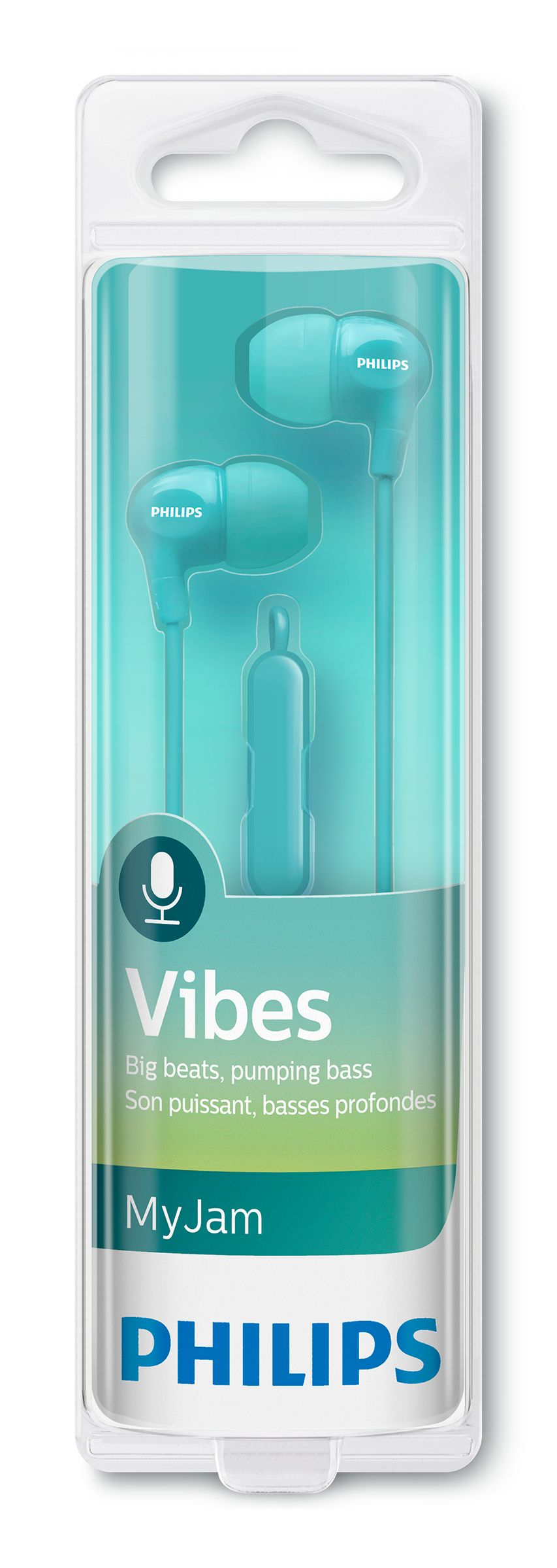 Philips SHE3555TB/27 headphones/headset Wired In-ear Blue – image 2